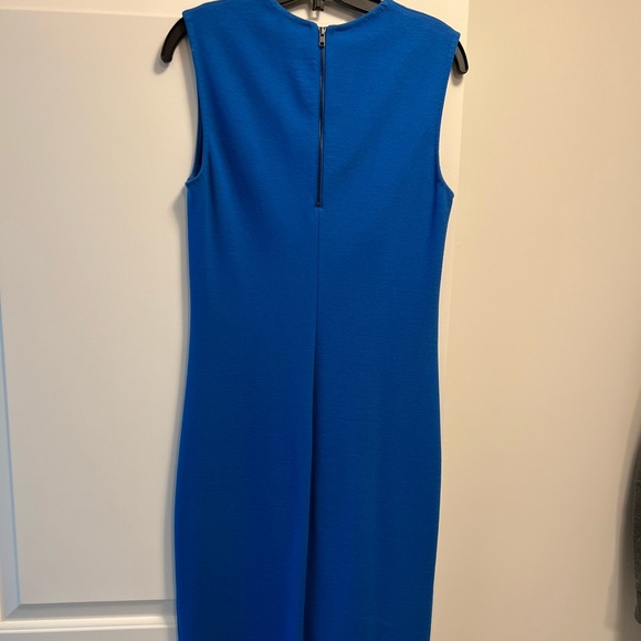 Vince Ponte sleeveless blue shift dress Size S - Picture 4 of 6